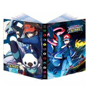 Classeur Pokémon pour cartes avec Amphinobi et Sacha