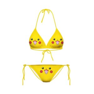 Bikini 2 pièces Pokémon Pikachu jaune