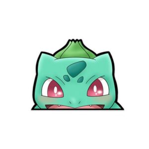 Sticker Pokémon Bulbizarre à coller