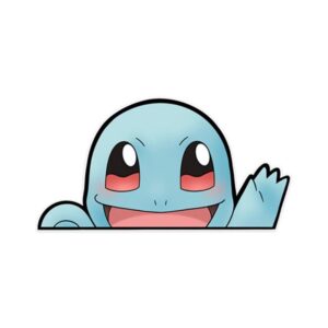 Sticker Pokémon Carapuce à coller