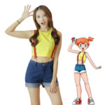 Déguisement Pokémon Ondine d'Azuria avec tailles XXS à XXXL