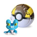 Figurine Pokémon Grenousse en Hyper Ball