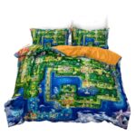 Housse de Couette Pokémon Kanto, carte de la région