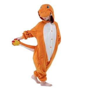 Déguisement enfant Pokémon Salamèche, tailles XS à XL