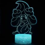 Lampe 3D Pokémon Charmilly avec télécommande sans fil