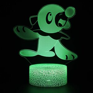 Lampe 3D Pokémon Otaquin avec télécommande sans fil