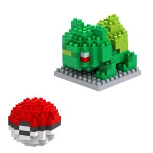 Figurine LEGO Pokémon Bulbizarre avec Pokéball 6 cm