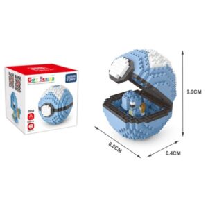 Pokéball Pokémon LEGO avec Carapuce 10 cm