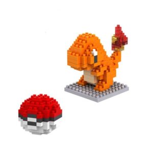 Figurine LEGO Pokémon Salamèche avec Pokéball 6cm