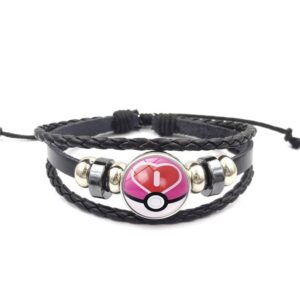 Bracelet Pokémon Love Ball ajustable