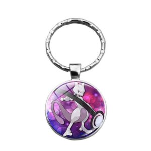 Porte-clé Pokémon Mewtwo avec Pokéball