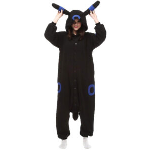 Déguisement adulte Pokémon Noctali Shiny, tailles S à XL