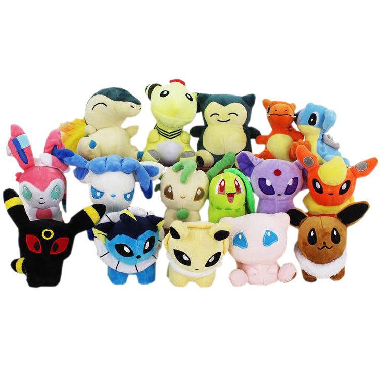 Lot de 16 peluches Pokémon à collectionner – Image 2