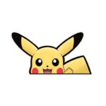 Autocollant Pokémon Pikachu