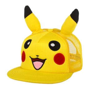 Casquette trucker Pokémon Pikachu à grandes oreilles