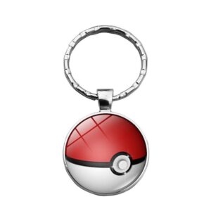 Porte-clé Pokémon Poké Ball rouge et blanche