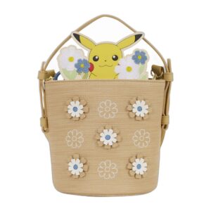 Sac à bandoulière Pikachu motif floral
