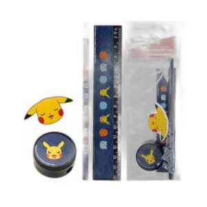 Set papeterie 4 pièces Pikachu et Starters