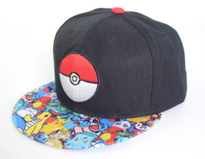 Casquette Pokémon Poké Ball et Pokémon