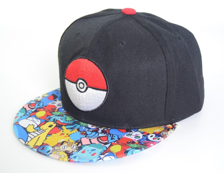 Casquette Pokémon Poké Ball et Pokémon