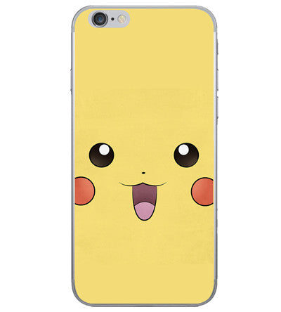 Coque iPhone Pokémon Pikachu pâle pour iPhone 5 5s, 6 6s et 6 Plus