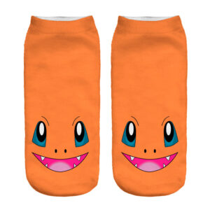 Socquettes Pokémon Salamèche pour collection et tenue du quotidien