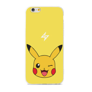 Coque iPhone Pokémon Pikachu Électrique pour iPhone 5 5S SE, 6 6S et 6 6S Plus