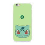Coque iPhone Pokémon Bulbizarre Plante, modèles 5 5S SE à 6 6S Plus