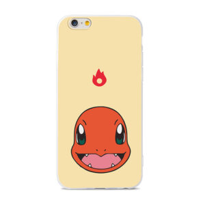 Coque iPhone Pokémon Salamèche Feu pour iPhone 5 5S SE, 6 6S et 6 6S Plus