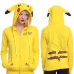 Sweat à capuche zippé Pokémon Pikachu