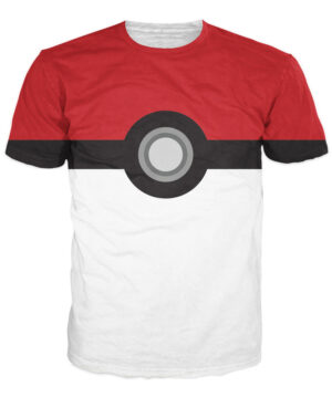 T-shirt homme Poké Ball Pokémon, tailles S à XXXL