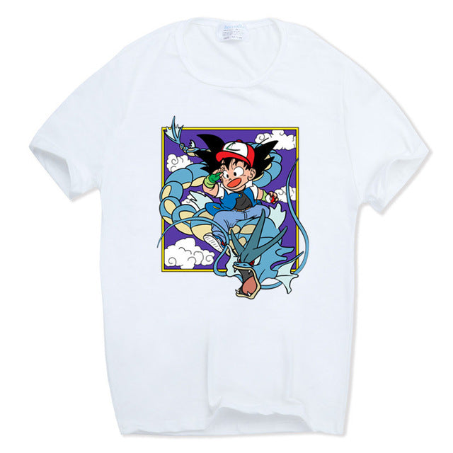 T-shirt Pokémon Sacha sur Léviator du S au XXXL