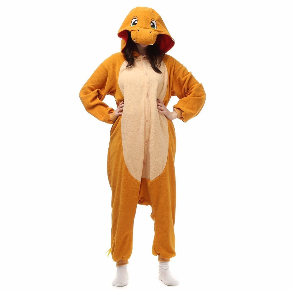 Déguisement Pokémon adulte Salamèche, tailles S à XL – Image 2