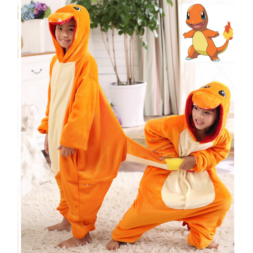 Déguisement enfant Pokémon Salamèche, tailles XS-85 à XL-125 – Image 4