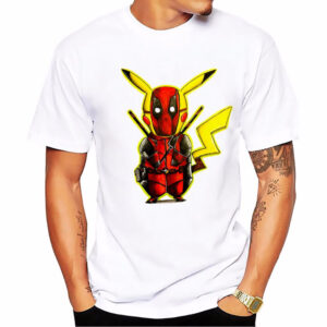 T-shirt Pokémon Pikachu x Deadpool