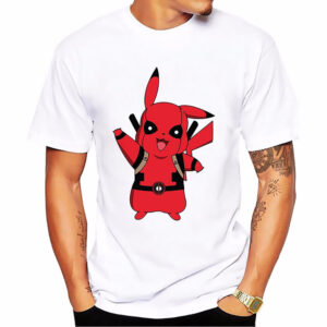 T-shirt Pokémon Pikachu version Deadpool