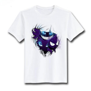 T-shirt Pokémon avec Fantominus, Spectrum et Ectoplasma