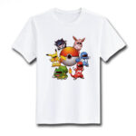 T-shirt crossover Pokémon x Power Rangers
