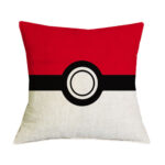 Housse de coussin Pokémon motif Pokéball