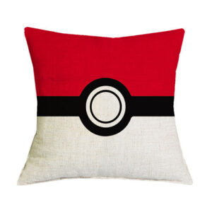 Housse de coussin Pokémon motif Pokéball