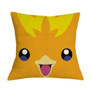 Housse de coussin Pokémon avec Poussifeu