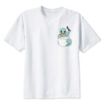 T-shirt Pokémon Carapuce avec poche et lunettes