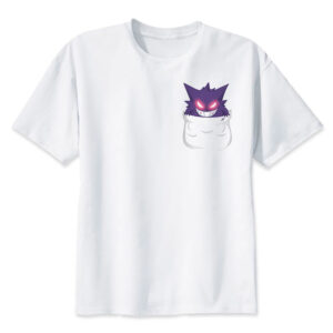 T-shirt Pokémon Ectoplasma effet effrayant poche