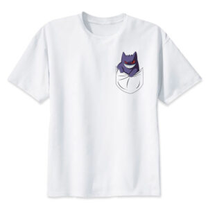 T-shirt Pokémon Ectoplasma avec poche