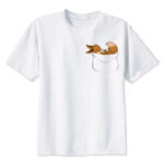 T-shirt Pokémon Évoli avec poche sieste