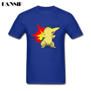 T-shirt Pokémon Héricendre en flammes multicolore