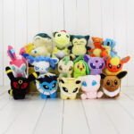 Lot de 16 peluches Pokémon à collectionner
