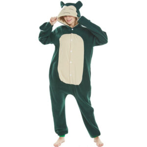 Costume adulte Pokémon Ronflex, tailles S à XL