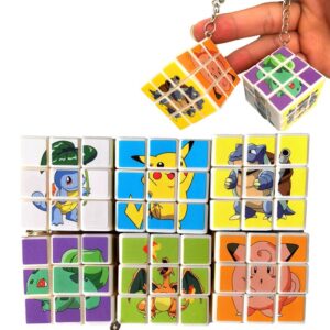 Rubik's Cube Pokémon en porte-clé