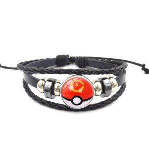 Bracelet Pokémon ajustable Pokéball Compét Ball